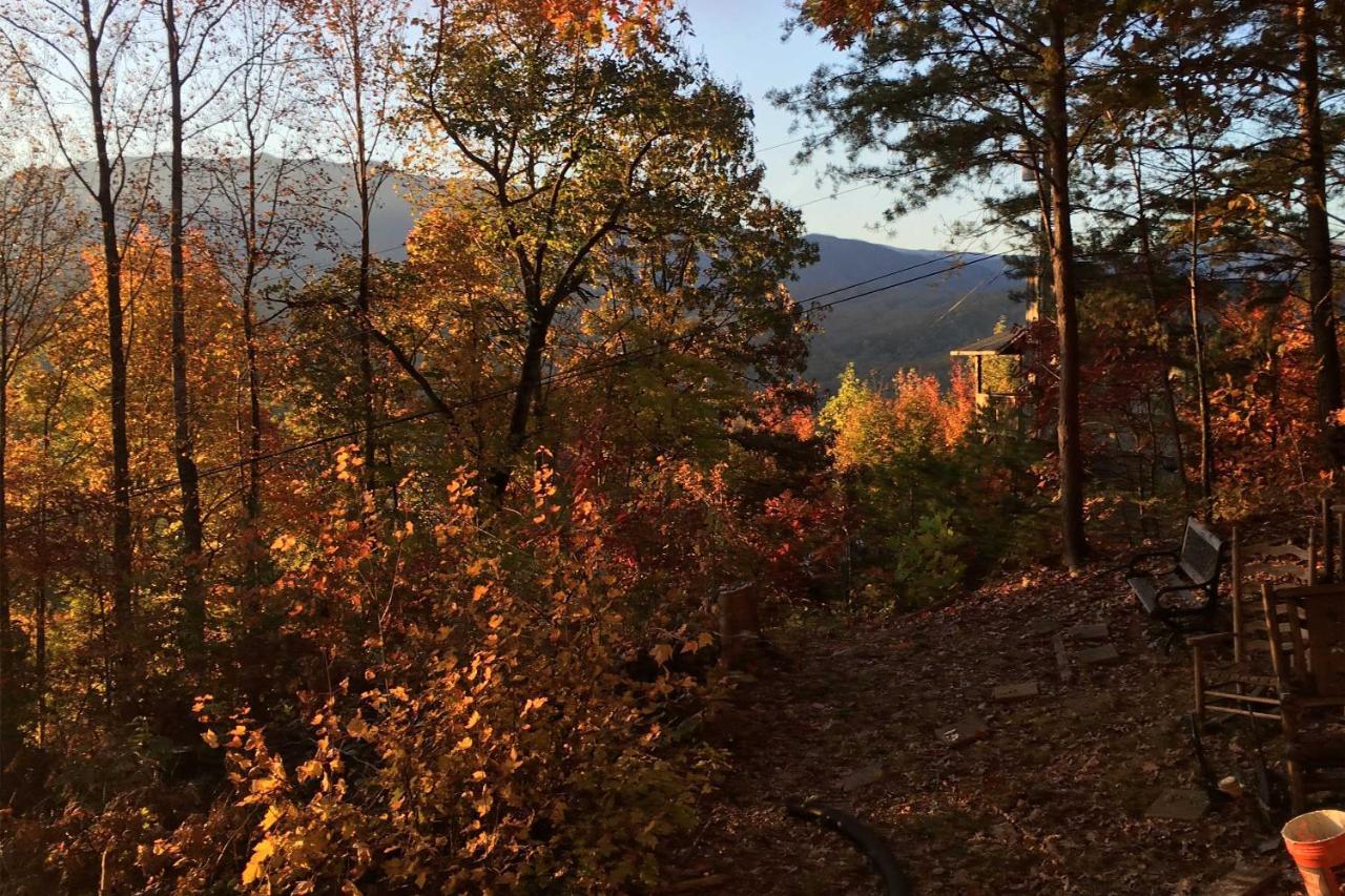 Panoramic-View Gatlinburg Cabin With Private Hot Tub Exterior photo