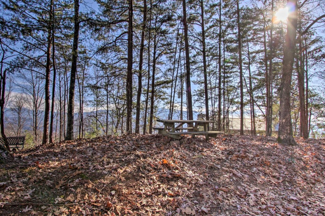 Panoramic-View Gatlinburg Cabin With Private Hot Tub Exterior photo